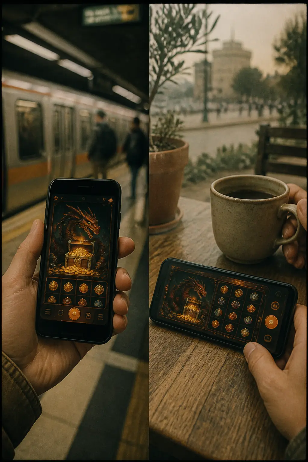 Dragonia App: Παίξε από Κινητό σε iOS & Android visual guide for Dragonia Casino